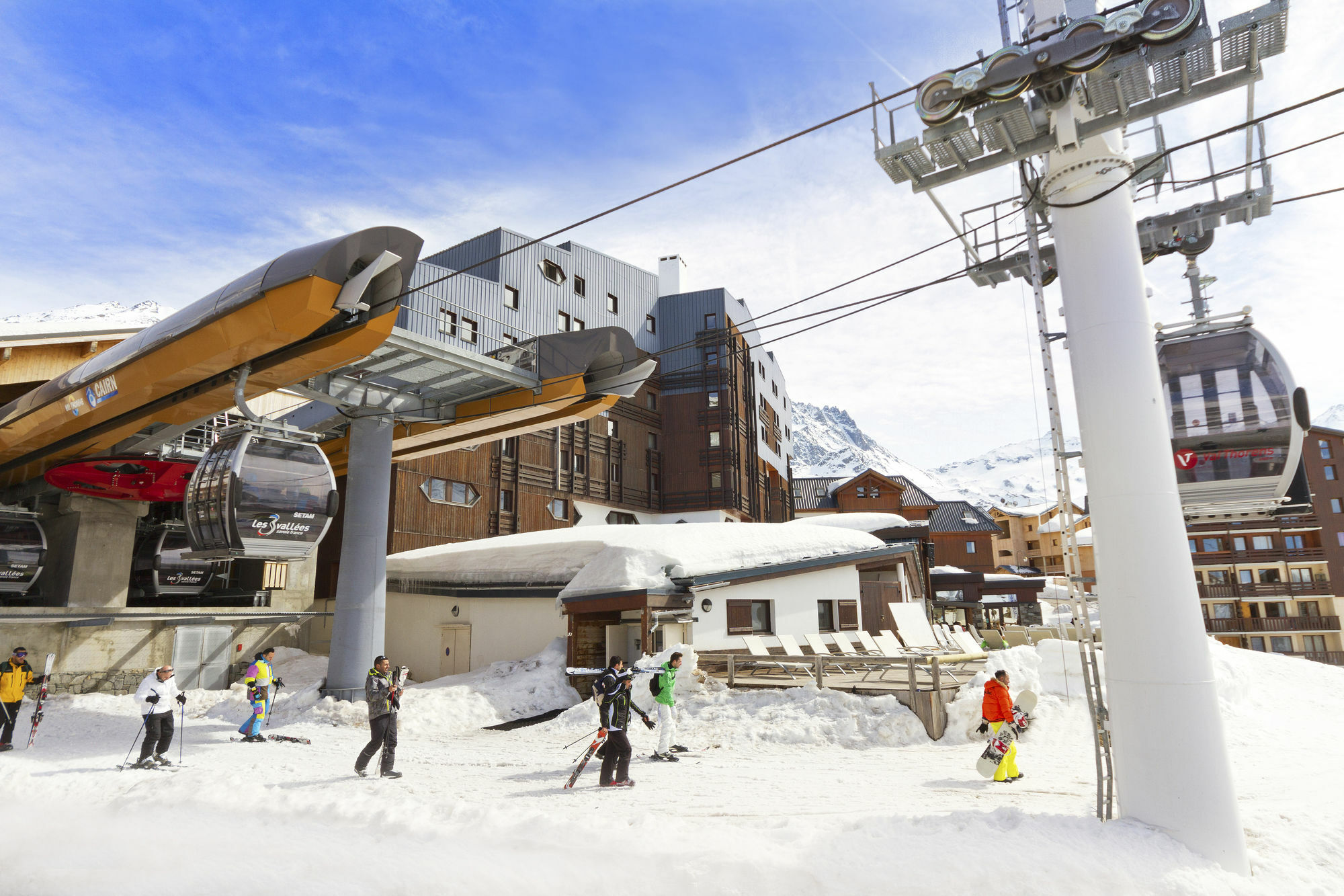 Hotel Club Mmv Les Arolles **** Val Thorens Exterior photo